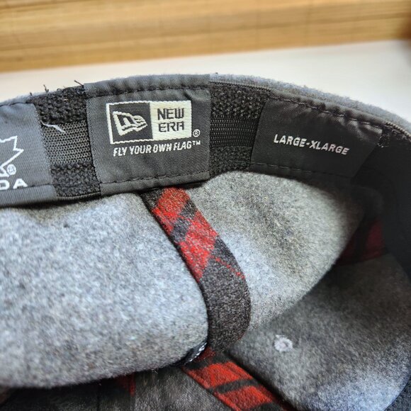 Team Canada 2015 Hat Adult Lg/XL Hockey 100th Anniversary New Era Poly Wool Warm - Picture 10 of 10